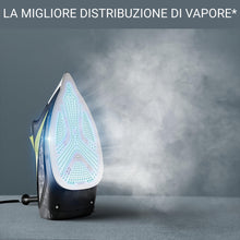 Carica l'immagine nel visualizzatore di Gallery, Rowenta DW6330D1 Eco Intelligence Ferro a Vapore, Distribuzione Ottimale del Vapore, 2500 W di Potenza, Tempo di Riscaldmento Rapido, 300 ml, Nero/Verde