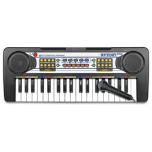 Carica l'immagine nel visualizzatore di Gallery, Bontempi | PlayKeys - Tastiera Giocattolo a 37 Tasti per Piccoli Musicisti con Passo Mini e Microfono, 425x160x50 mm
