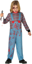 Carica l'immagine nel visualizzatore di Gallery, FIESTAS GUIRCA Costume Bambola Posseduta Bambino Tuta per Halloween