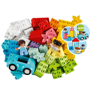 LEGO DUPLO Classic Contenitore di Mattoncini, Giochi Educativi per Bambini e Bambine Creativi da 1,5 Anni, Sviluppo Abilità Motorie Complesse 10913