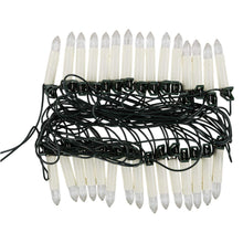 Carica l'immagine nel visualizzatore di Gallery, Idena 38192 - Catena di candele a LED con 30 LED in bianco caldo, 30 candele con morsetti, con spina di rete, per uso interno, come decorazione per l'albero di Natale e il bouquet di Natale
