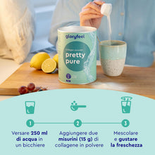 Carica l'immagine nel visualizzatore di Gallery, Collagene in Polvere, Collagene puro 500 g, 12500 mg di idrolizzato di collagene, Peptidi di Collagene di marca GELITA A