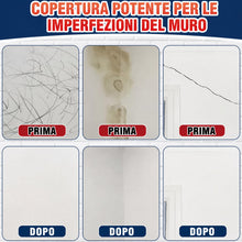Carica l'immagine nel visualizzatore di Gallery, Mini Rullo per Ritocchi Parete 100g, Asciugatura Rapida a base d'acqua, Pittura Bianca per Interni con Rullo, Facile da 