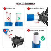 Carica l'immagine nel visualizzatore di Gallery, Svasatore Multistrato Ø16-20-26 mm, Calibratore e Sbavatore Tubi
