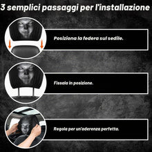 Carica l'immagine nel visualizzatore di Gallery, Copripoggiatesta Per Auto Con Faccia Spaventosa, 2 Pezzi Copripoggiatesta Faccia Horror, Coprisedili per poggiatesta Gho