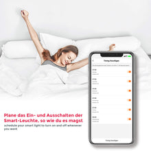 Carica l'immagine nel visualizzatore di Gallery, B.K.Licht Striscia LED Smart RGB, 2m, App, Wi-Fi, alimentazione USB, cambia colore con lo smartphone, adesiva, accorciab