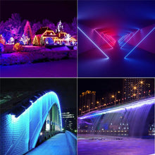 Carica l'immagine nel visualizzatore di Gallery, Amefil Connettori per strisce LED – 4 pin senza saldatura Gapless RGB L Splitter ad angolo retto e connettori a T per st