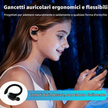 Carica l'immagine nel visualizzatore di Gallery, Auricolare Bluetooth Mono V5.2 Senza Fili con Microfono Integrato