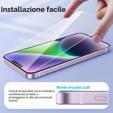 Carica l'immagine nel visualizzatore di Gallery, 3+3 Pezzi Pellicola Vetro Temperato per iPhone 14