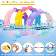 Carica l'immagine nel visualizzatore di Gallery, Coicok 30 Pezzi Regolabile Bracciale in Silicone, Gadget Compleanno Bambini, Regalini Fine Festa Compleanno, Giocattoli 