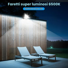Carica l'immagine nel visualizzatore di Gallery, Aigostar- Faretto led 30W da esterno bianco freddo,super illuminoso faretti led 2450 lumen 6500k, impermeabile IP65 per 