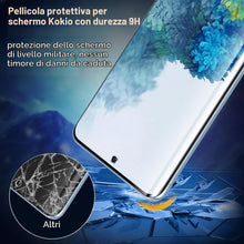 Carica l'immagine nel visualizzatore di Gallery, Kokio Vetro Temperato per Samsung Galaxy S20, 2 Pezzi Pellicola Protettiva + 2 Pezzi Pellicola Fotocamera Protezione, Du