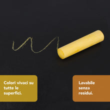 Carica l'immagine nel visualizzatore di Gallery, Westcott gesso stradale | 20 pezzi di gesso stradale colorato per bambini in un pratico secchio per il trasporto | facile da lavare | adatto per asfalto, lavagna o pietra | E-744981 00