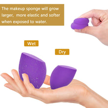 Carica l'immagine nel visualizzatore di Gallery, Spugnette Make Up, 9 Pezzi Spugnetta Fondotinta per Applicare Blush Correttore, Ombretto, Cipria, Crema Cosmetica Blender Spugne di Trucco