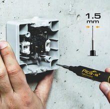 Carica l'immagine nel visualizzatore di Gallery, Pica 150/46 Ink | Marcatore per fori profondi nero | 1,5 mm | Marcatore permanente per punti difficili | Ideale per fora