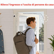 Carica l'immagine nel visualizzatore di Gallery, SwitchBot - Sensore di contatto intelligente per allarme di porte e finestre, wireless, per la sicurezza domestica, comp