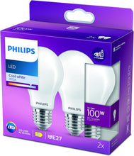 Carica l'immagine nel visualizzatore di Gallery, Philips Lampadina LED Goccia, 10.5W, attacco E27, Luce Bianca Fredda, non dimmerabile