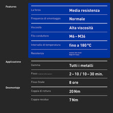 Carica l'immagine nel visualizzatore di Gallery, INBUS® 79560 Frenafiletti media resistenza, 20g — Made in Germany