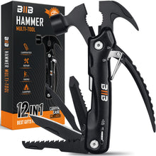 Carica l'immagine nel visualizzatore di Gallery, BIIB Regalo Uomo, 12 in 1 Multitool Gadget Utili, Idee Regalo Uomo Compleanno, Regali per Lui Attrezzo Multifunzione, Regalo Anniversario per Lui, Regali Natale Originali Regali Secret Santa