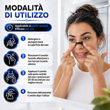 Carica l'immagine nel visualizzatore di Gallery, 60pz Cerotti Nasali Antirussamento per Sport, Respira Bene, Dormire Meglio, Tenuta Forte, Asticelle Rinforzate, Antisudo