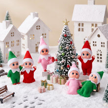 Carica l'immagine nel visualizzatore di Gallery, Elfo Natale Pupazzo, Bambola Elfo di Natale, Mini Elfi di Natali, Bambola Elfos Natalizio, Regali di Natali E Capodanno,