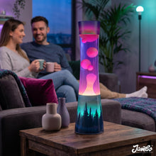 Carica l'immagine nel visualizzatore di Gallery, Jambo Aurora Decal Liquid Motion Lamp (liquido viola, cera bianca)