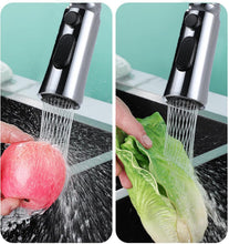 Carica l'immagine nel visualizzatore di Gallery, Aeratore Rubinetto Cucina, 360° Girevole Prolunga Rompigetto Rubinetto con 3 Modalità Aeratore Filtro Antispruzzo, 5 Tip