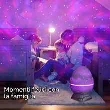 Carica l'immagine nel visualizzatore di Gallery, Dinosaur Egg Galaxy Starry Sky Proiettore con Lettore Musicale Wireless, Star Proiettore Luce Notturna con Rumore Bianco
