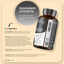 Carica l'immagine nel visualizzatore di Gallery, Aglio Nero Fermentato, 6 Mesi di Fornitura, Estratto 100:1, Vegano