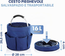 Carica l'immagine nel visualizzatore di Gallery, Wenko Contenitore per Utensili per la Pulizia, Blu, 4 cm
