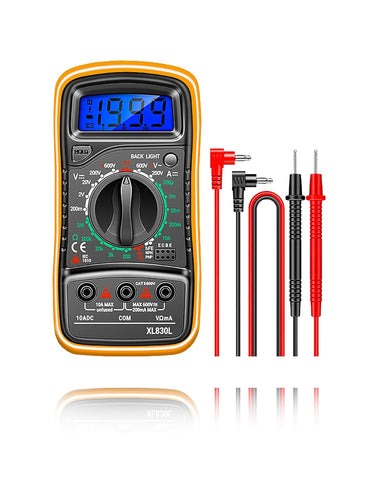 Proster Multimetro Digitale/Mini Tester senza temperatura