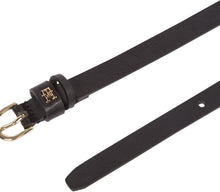 Carica l'immagine nel visualizzatore di Gallery, Tommy Hilfiger Donna Cintura Essential Effortless 1,5 cm Stretta, Nero (Black), 85 cm