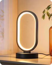 Carica l'immagine nel visualizzatore di Gallery, EDISHINE Lampada Comodino LED, Dimmer Touch, 3 Temperature di Colore, Nero