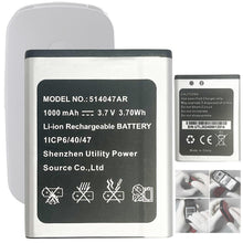 Carica l'immagine nel visualizzatore di Gallery, 514047AR Batteria di ricambio 514047AR compatibile con KX-TU446, KX-TU446/4, KX-TU456, KX-TU456EXCE, KX-TU466EXBE, KX-TU
