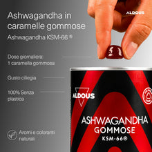 Carica l'immagine nel visualizzatore di Gallery, Ashwagandha Gommose - 120 Caramelle Gommose - Ashwagandha KSM-66