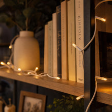 Carica l'immagine nel visualizzatore di Gallery, Hellum luci fiabesche 20 LED, lunghezza 2,85 m, luci fiabesche per interni, classico bianco caldo, <59lm, verde con spin