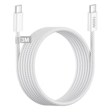 Carica l'immagine nel visualizzatore di Gallery, Cavo USB C to USB C 100W per iPhone Duo/Air/18Pro/18Pro Max/17/17 Pro/16/16e/15,Cavo USB C PD 3.0 Ricarica Rapida,3M Nyl
