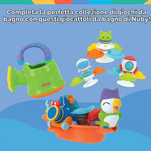 Carica l'immagine nel visualizzatore di Gallery, Nuby Polpo Galleggiante Interattivo, Gioco Bagnetto, 3 Anelli, 18+ Mesi