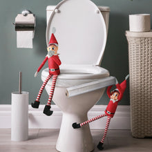 Carica l'immagine nel visualizzatore di Gallery, Toyland® Elves Behavin Badly 12 pollici ragazza elfo peluche con gambe lunghe, corpo morbido e testa in vinile - novità natalizie