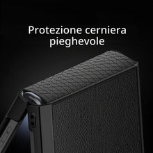Carica l'immagine nel visualizzatore di Gallery, Lonkenn Custodia per Samsung Galaxy Z Flip 8, Cover Con Pellicola Protettiva, [Cavalletto] [Protezione Cerniera], Protez