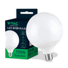 Carica l'immagine nel visualizzatore di Gallery, V-TAC Lampadina LED Globo con Chip Samsung e Attacco Edison E27, 22W (Equivalenti a 155W) G120-2600 Lumen - Lampadina LE