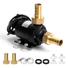Carica l'immagine nel visualizzatore di Gallery, Portatile Mini Pompa Acqua, Pompa Acqua DC 12V 800L/H 5M Pompa Sommersa