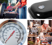 Carica l'immagine nel visualizzatore di Gallery, HomeTools Temperatur-beständiges Termometro per BBQ Grill, 10°C - 500°C