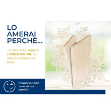 Carica l'immagine nel visualizzatore di Gallery, Riso Scotti Crackers di Riso 100%, Snack Senza Glutine, 8 Porzioni