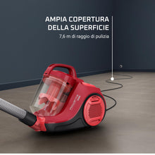 Carica l'immagine nel visualizzatore di Gallery, Rowenta RO2913 Swift Power Cyclonic Aspirapolvere a Traino Senza Sacco, 1.2 L, 750 W, 77 dB(A), Tecnologia Ciclonica, Compatto e Silenzioso, Filtro Alta Efficienza