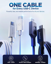 Carica l'immagine nel visualizzatore di Gallery, Spigen Essential Cavo USB-C a C 60W - Nero/1M
