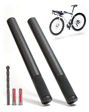 Carica l&#39;immagine nel visualizzatore di Gallery, Borgen Supporto bici da parete - Portabici da parete in legno per bici da corsa - Supporti bici da parete MTB, bici da corsa e city bike