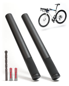Borgen Supporto bici da parete - Portabici da parete in legno per bici da corsa - Supporti bici da parete MTB, bici da corsa e city bike