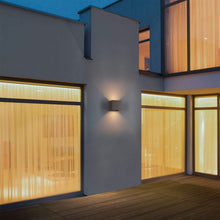 Carica l'immagine nel visualizzatore di Gallery, K-Bright 12W Applique da Parete Interno/Esterno 3000K, Rosso ruggine