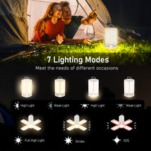 Carica l'immagine nel visualizzatore di Gallery, Blukar 116 LED Lampada Campeggio Ricaricabile, Alta Luminosa Luce Campeggio